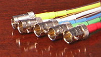 75 Ohm Impedance-matched BNC-female Connectors