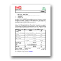 CineMag CMOQ-3 Datasheet - click to download PDF