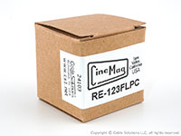 CineMag RE-123FLPC, product box, left persepctive