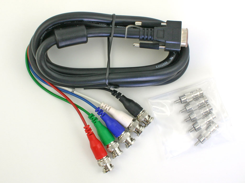 DVDO HD15 to 5BNC VGA Breakout Cable, 6 foot, 11201201 eBay