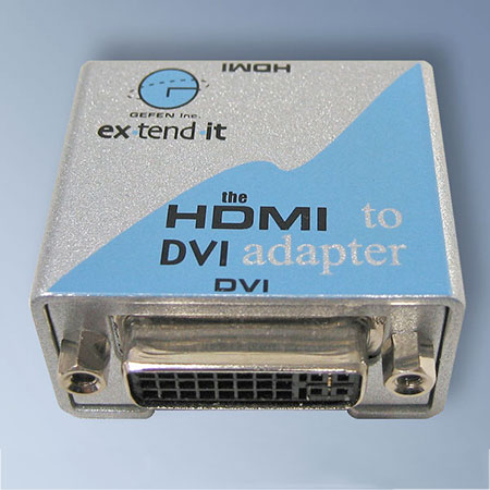 Gefen ADA-HDMI-2-DVI HDMI-F to DVI-F Adapter, DVI side