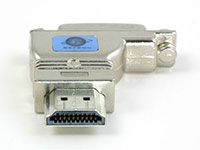 Gefen ADA-HDMIM-2-DVIFR HDMI-male to DVI-female adapter, HDMI contact points