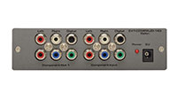 Gefen EXT-COMPAUD-143 1x3 Component Video and Audio Distribution Amplifier - back panel