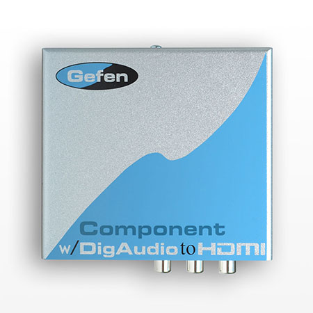 Gefen EXT-COMPAUD-2-HDMID Component Video and Digital Audio to HDMI Converter