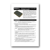 Intelix DIGI-HD-UHR2-R Stereo Audio Balun Installation Manual in PDF format