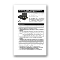 Intelix AVO-V3HD-F HDTV Component Video Balun, Installation Manual in PDF format