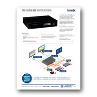 Intelix DIGI-44B Matrix Distribution System Flyer - Click to download PDF