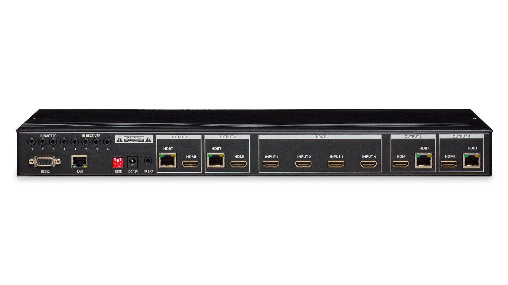 Intelix DIGI-44B 4x4 HDMI and IR Matrix Switcher / Distribution System