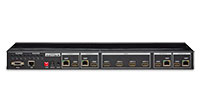 Intelix DIGI-44B 4x4 HDMI Matrix Switcher / HDBaseT Distribution System , back panel