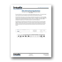 Intelix Flex Matrix Distribution System Tech Specs - PDF