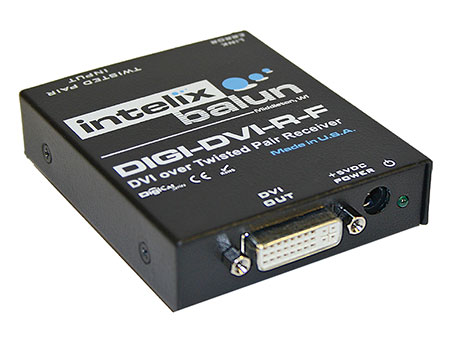 Intelix DIGI-DVI-R-F DVI Receive Balun - Extra Receiver for Intelix Twisted-Pair Distribution Systems