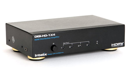 Intelix DIGI-HD-1X4 HDMI and IR via Twisted Pair Distribution System