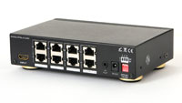 Intelix DIGI-HD-1X4 HDMI and IR via Twisted Pair Distribution System - back