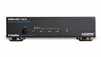 Intelix DIGI-HD-1X4 HDMI and IR via Twisted Pair Distribution System - front panel