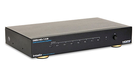 Intelix DIGI-HD-1X8 HDMI and IR via Twisted Pair Distribution System