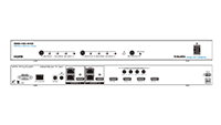 Intelix DIGI-HD-4X2 High-Definition Twisted Pair Matrix Switcher - panel detail drawing