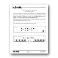 Intelix DIGI-HD-4X8 4X8 HDMI Cat 5 Matrix Distribution System, Connection Example
