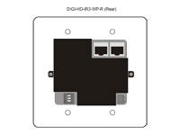 Intelix DIGI-HD-IR3-WP-R - Receiver Balun drawing, back