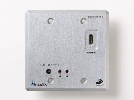 Intelix DIGI-HD-IR3-WP-S HDMI and IR over Twisted-Pair Wallplate Extender Transmitter