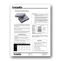 Intelix DIGI-HD-IR3 HDMI and IR Balun - HDMI v.1.3b and IR over Twisted-Pair Extender System -  Manual (click to download PDF)