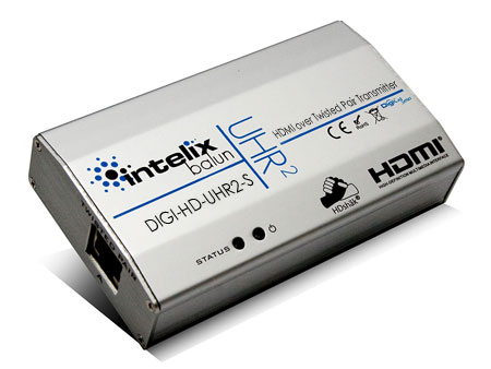 Intelix DIGI-HD-UHR2-S HDMI Balun - HDMI over Twisted-Pair Extender System Transmitter