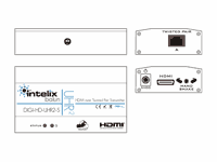 Intelix DIGI-HD-UHR2 HDMI Balun / Extender - Sender Drawing