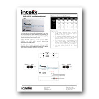 Intelix DIGI-HD-XR HDMI and IR Balun - HDMI v.1.3b and IR over Twisted-Pair Extender System - Manual