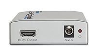 Intelix DIGI-HD60-R HDMI, bi-directional IR, RS232 and Ethernet via HDBaseT Receiver - Right Panel