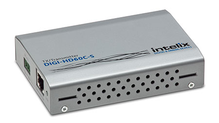 Intelix DIGI-HD60C-S HDMI, bi-directional IR, RS232 and Ethernet  via HDBaseT Transmitter