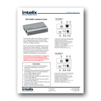 Intelix DIGI-HD60C Installation Manual - PDF