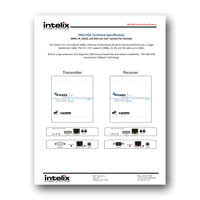 Intelix DIGI-HDE Tech Specs