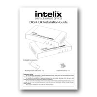 Intelix DIGI-HDX-R Instruction Manual
