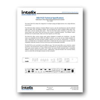 Intelix DIGI-P123 Presentation Switcher/Scaler, Technical Specifications, PDF format