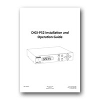 Intelix DIGI-P52 Presentation Switcher/Scaler, Installation and Operation Guide, PDF format
