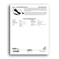 Intelix DIGI-VGASD-IREMT IR Emitter - techspecs (click to download PDF)