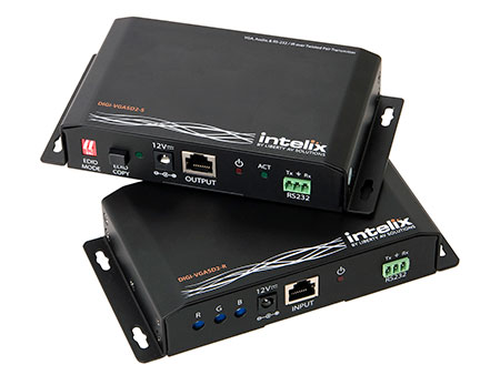 Intelix DIGI-VGASD2 VGA, Stereo Audio, IR and RS232 over Twisted-Pair Extender Kit