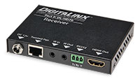 Intelix DL-HD70 Receiver, Back-Right view