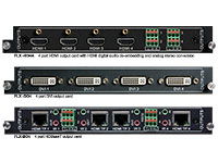 Intelix Flex Matrix Distribution System, output cards