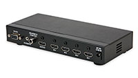 Intelix HD-4X1 4x1 HDMI Switcher with audio return channel - back-right