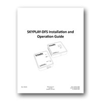Intelix SKYPLAY-DFS Installation and Operation Guide, PDF