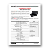 Intelix SKYPLAY-HD Wireless HDMI Extender System Specsheet - Click to download PDF