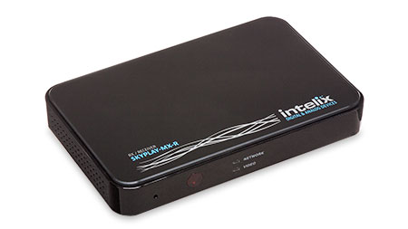 Intelix SKYPLAY-MX Wireless HDMI Extender System Receiver, front-left view