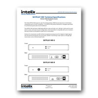 Intelix SKYPLAY-MX Wireless HDMI Extender System Specsheet - Click to download PDF