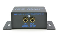 Jensen Transformers CI-1RR ISO-MAX Single-Channel Audio Ground Isolator, front panel