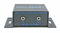 Jensen Transformers CI-2MINI  ISO-MAX Stereo Audio Ground Isolator, front panel