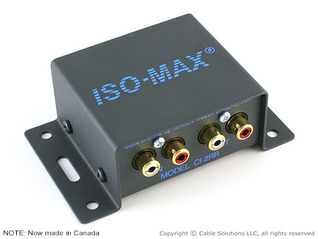 Jensen Transformers CI-2RR ISO-MAX Stereo Audio Ground Isolator