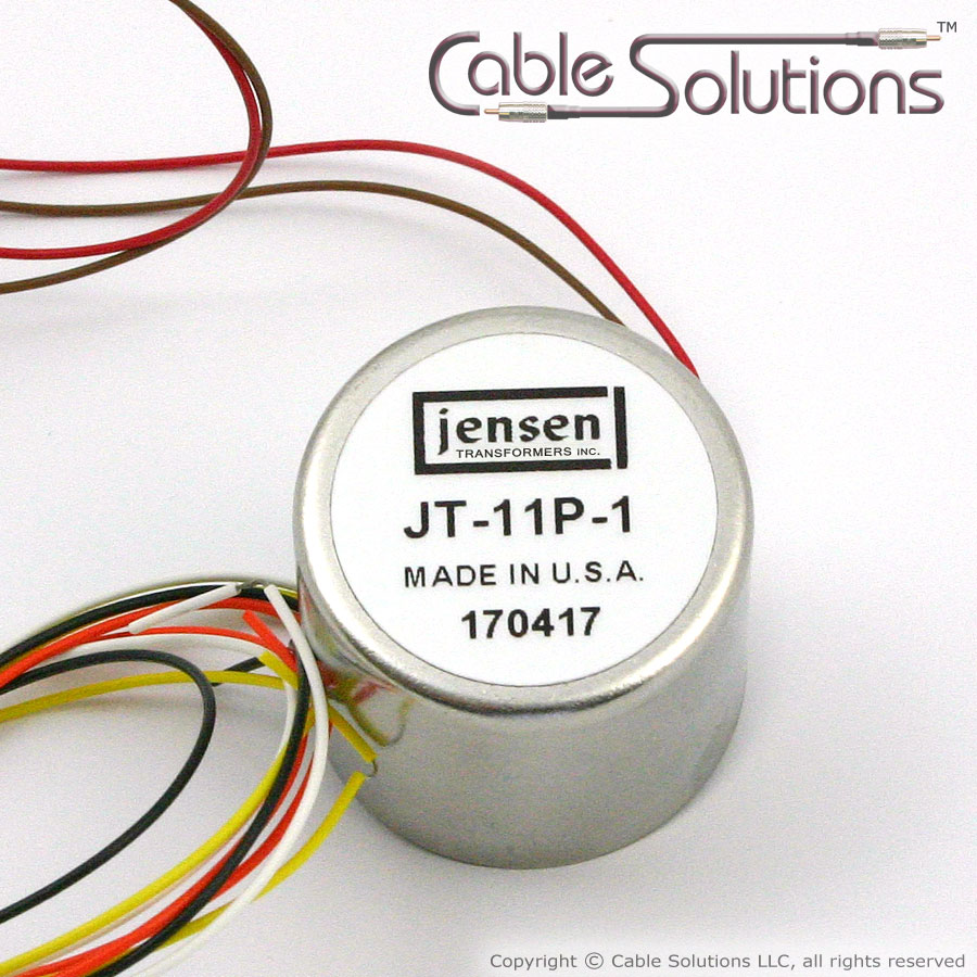 Jensen Transformers JT-11P-1 1:1 Line Input Transformer