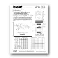 Jensen Transformers JT-123-FLPCH Specs - click to download PDF