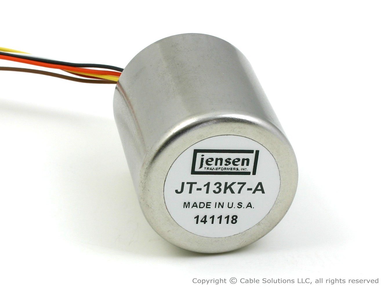 Jensen Transformers JT-13K7-A 1:5 Microphone Input Step-Up Transformer
