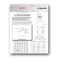 Jensen Transformers JT-DB-EPC Specs - click to download PDF